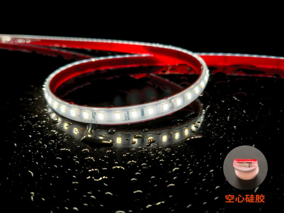 AiZM 24V 空心硅膠防水燈帶